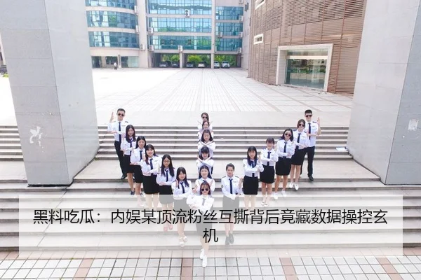黑料吃瓜：内娱某顶流粉丝互撕背后竟藏数据操控玄机